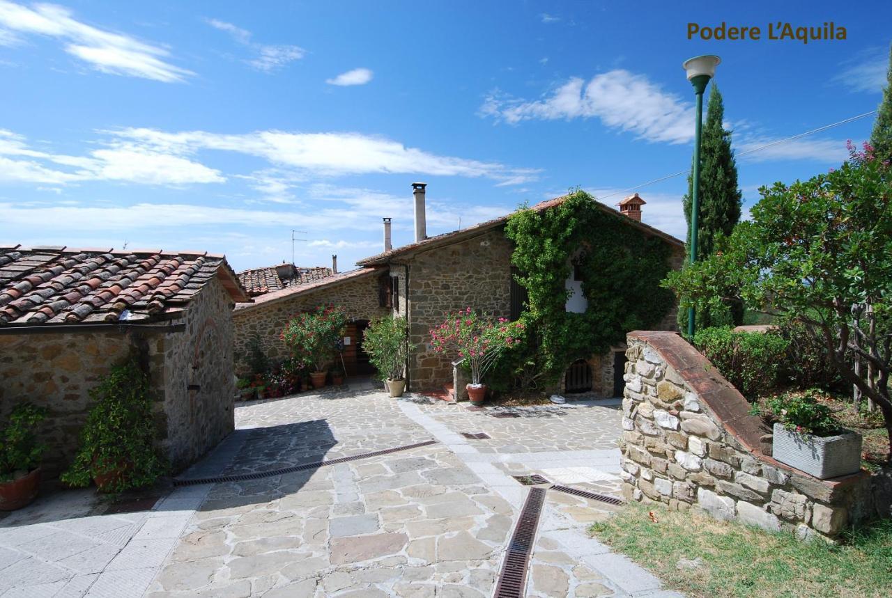 Podere L'Aquila Gaiole in Chianti Exterior foto
